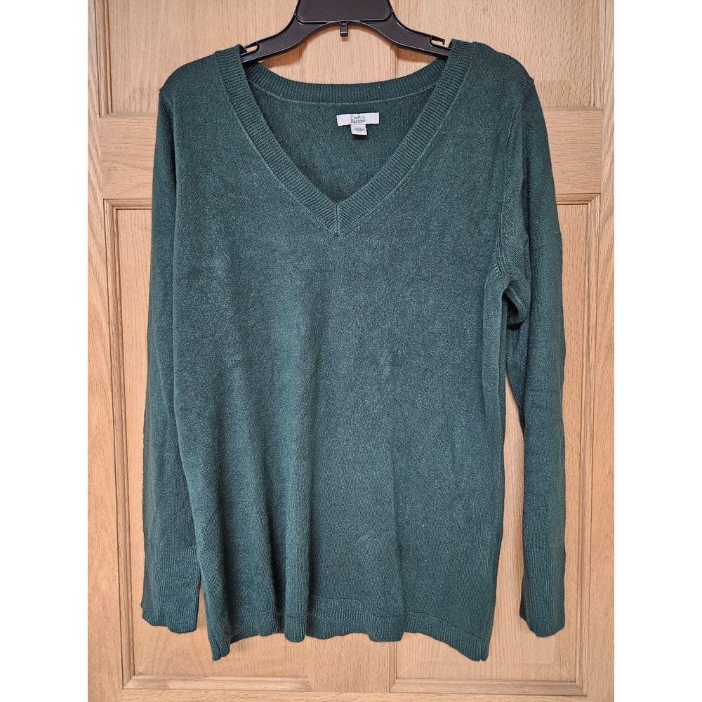 Croft and Barrow Large Green Sweater